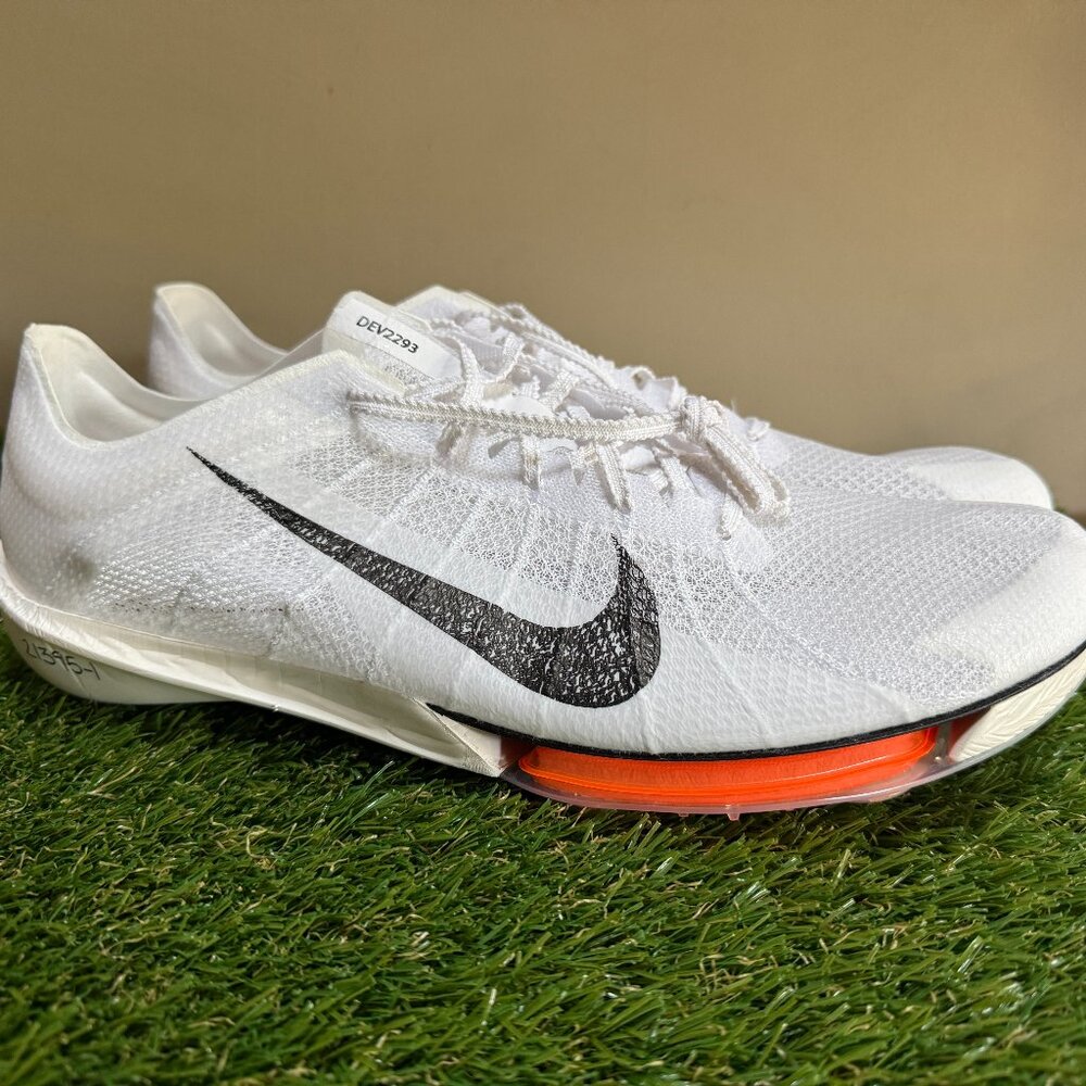 Nike Air Zoom Victory 2 Prototype Sample Track Spikes White HF7642-100 Men 12.5 - Picture 3 of 11